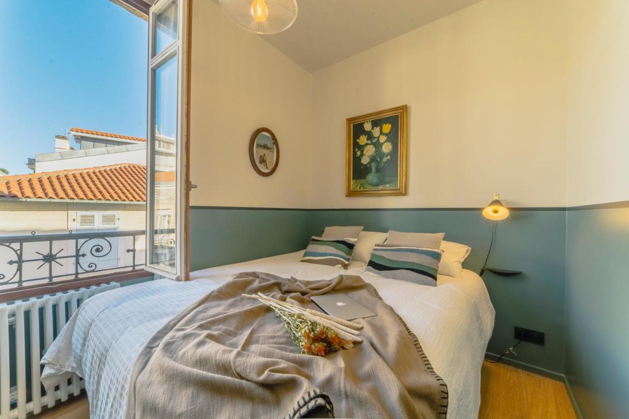 Papagayo, Appartement Halles Et Cote Des Basques Biarritz Buitenkant foto